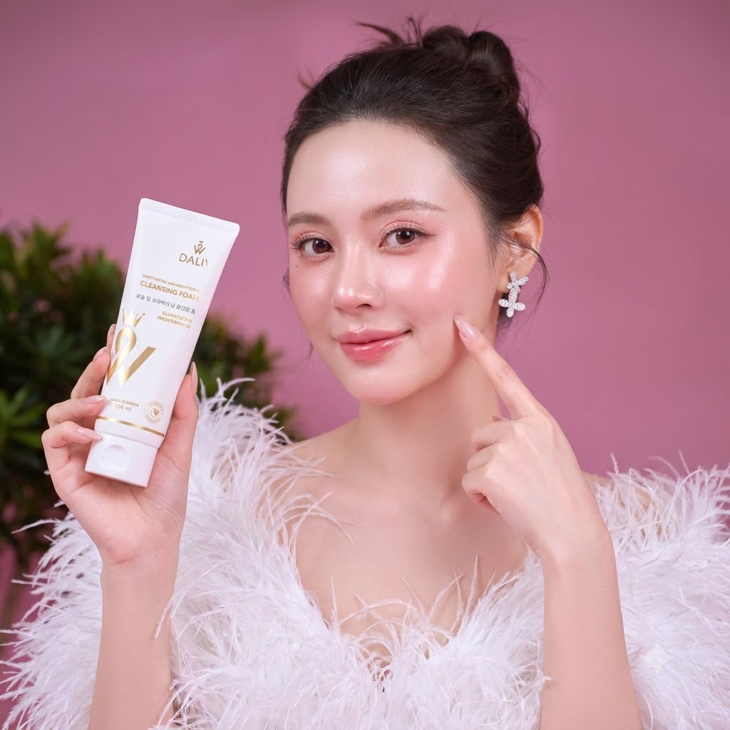 Midu giới thiệu sữa rửa mặt DALIV